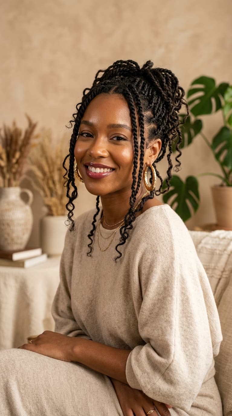 Elegant updo braided hairstyle — Nashville